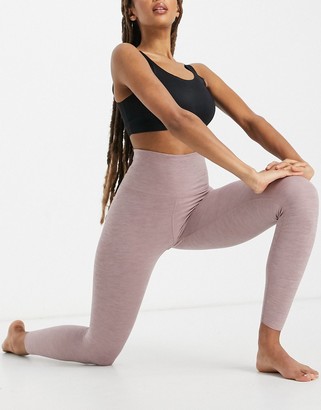 Nike Training Nike Yoga Luxe 7/8 leggings in smoky mauve - ShopStyle  Activewear