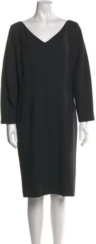 Lewit Wool Knee-Length Dress