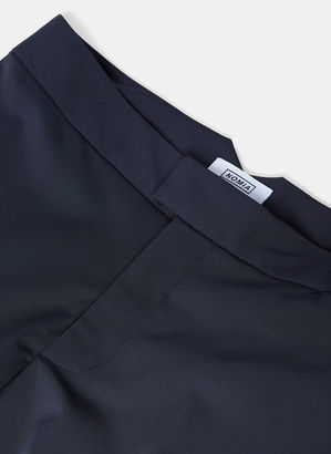 Nomia Technical Press Stud Cuff Pants in Black