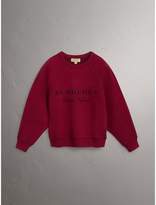Thumbnail for your product : Burberry Topstitch Detail Wool Cashmere Blend Sweater