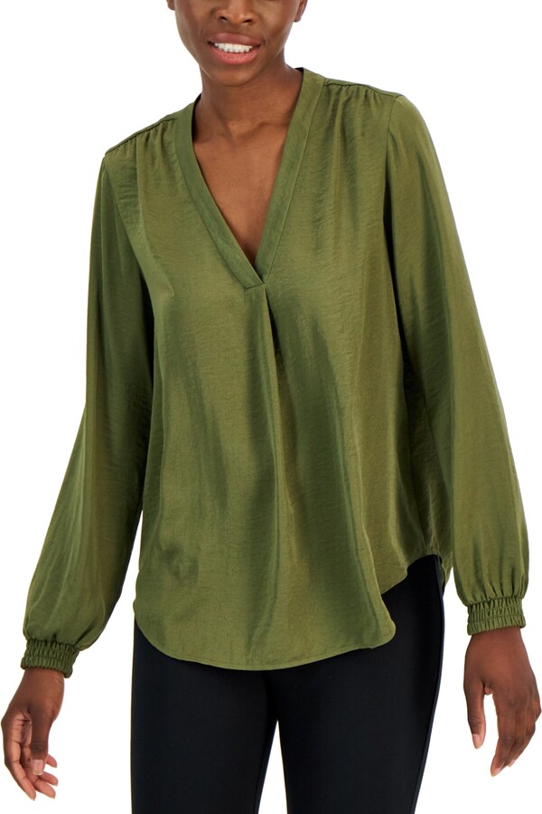 macys blouses alfani
