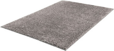 Super Soft Grey Shag Area Rug, Suited For Busy Areas, Easy To Vacuum And Spot Clean, Transparent Spray Latex Base Grey, High-traffic Clean With &