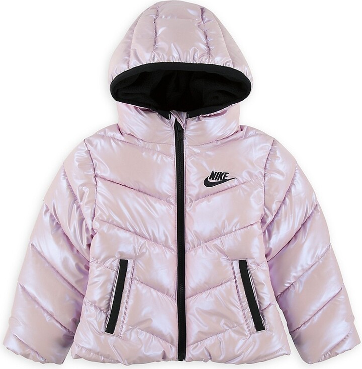 Nike Little Girl's Chevron Puffer Jacket - ShopStyle