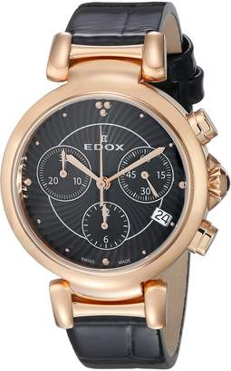 Edox Women's 10220 357RC NIR LaPassion Analog Display Swiss Quartz Watch