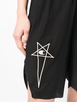 Thumbnail for your product : RICK OWENS X CHAMPION Embroidered-Logo Short