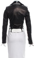 Thumbnail for your product : Balenciaga Leather Moto Jacket w/ Tags