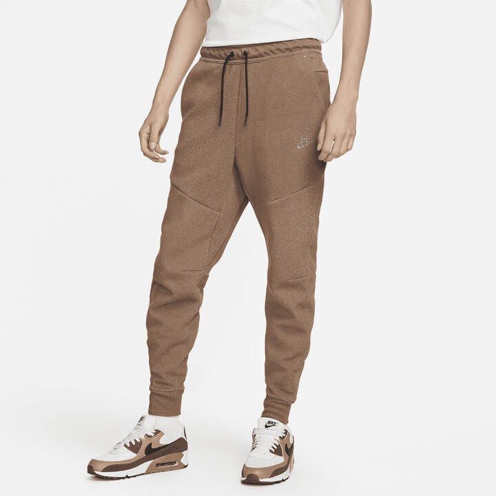 Nike Men's Sportswear Tech Fleece Jogger Pants in Brown ShopStyle
