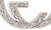 Thumbnail for your product : Gucci Interlocking-G Logo Sterling Silver Key Ring