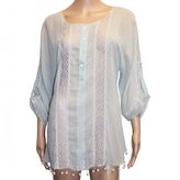 Thumbnail for your product : Chloé Blue Cotton Top