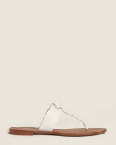 kate spade white flip flops