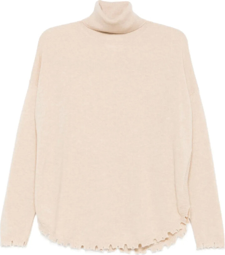 kujten Mavis frayed sweater