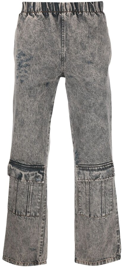 pocket flap jeans