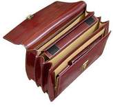 Thumbnail for your product : L.a.p.a. Cognac Leather Briefcase