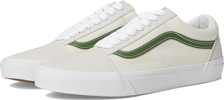 Vans Old Skool Skate Shoes Pop Green : Men's 6 - Women's 7.5 Medium, Canvas/Rubber/Suede