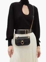 Thumbnail for your product : Chloé Tess Mini Leather Cross-body Bag - Black