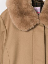 Thumbnail for your product : Familiar Fur Collar Coat