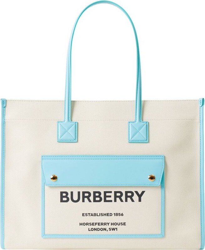 Burberry Tan Small TB Bag - ShopStyle