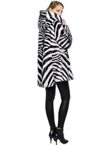 Thumbnail for your product : Zebra Printed Kidskin Coat