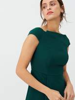 Thumbnail for your product : Very Riviera Draped Asymmetric Hem Dress - Green