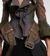 Thumbnail for your product : Junya Watanabe Herringbone cotton twill jacket
