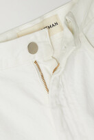 Thumbnail for your product : Mara Hoffman Georgina High-rise Tapered Organic Jeans - White