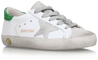 Golden Goose Deluxe Brand 31853 Superstar Glitter Trim Sneakers