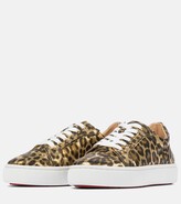 Thumbnail for your product : Christian Louboutin Vieirissima printed leather sneakers