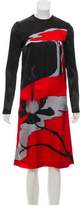 Thumbnail for your product : Miu Miu Printed Satin Dress
