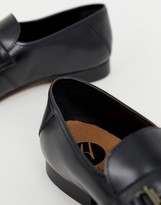 Thumbnail for your product : H By Hudson Chichister bar loafers in black leather
