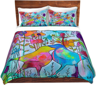 DiaNoche Designs Loved Duvet Cover Set