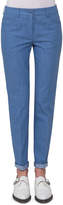 Thumbnail for your product : Akris Magda Slim-Leg Ankle Jeans