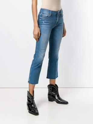 7 For All Mankind cropped straight jeans