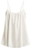 Thumbnail for your product : Loup Charmant Scoop-neck Silk Tank Top - Womens - Ivory