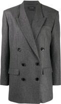 Thumbnail for your product : Isabel Marant Double-Breasted Virgin Wool Jacket