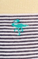 Thumbnail for your product : Lorenzo Uomo Men's Flamingo Mini Stripe Crew Socks