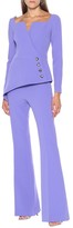Thumbnail for your product : Safiyaa Stretch-crepe wrap top