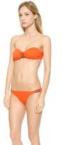 Thumbnail for your product : Vix Paula Hermanny Sofia by Vix Solid Tangerine Bandeau Bikini Top