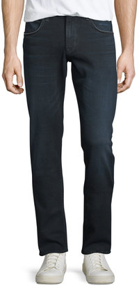 Hudson Slim Straight-Leg Denim Jeans, Polaris