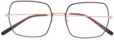 Thumbnail for your product : Oliver Peoples Justyna square-frame glasses