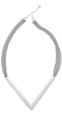 Jules Smith Designs Thick V Tube Necklace