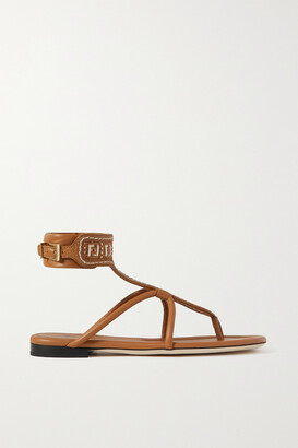 fendi woven sandals