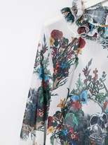 Thumbnail for your product : John Richmond Junior TEEN mixed-print blouse