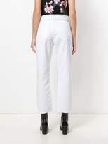 Thumbnail for your product : Off-White belted cropped jeans