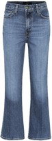 Thumbnail for your product : J Brand Julia high-rise cropped jeans