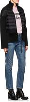 Thumbnail for your product : Moncler Women's Shearling-Trim Combo Sweater - Black