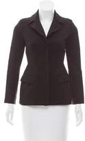 Thumbnail for your product : Alberta Ferretti Pocketed Notch-Lapel Blazer