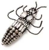 Thumbnail for your product : Vera Wang Collection Large Beetle Brooch