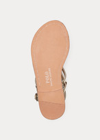 Thumbnail for your product : Ralph Lauren Tierney Metallic Sandal