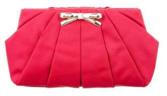 Kate Spade Pleated Bow Clutch