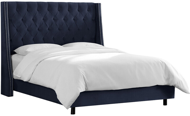 Skyline Furniture Wingback Bed